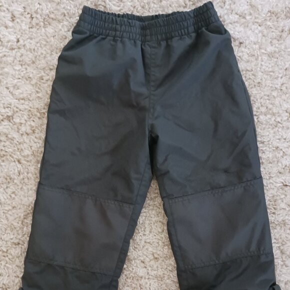 Oshkosh G'OSH Green/Grey Snow Ski Pant Kids size 5 Lined Unisex READ - Picture 1 of 8